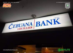 18 cebuana bank signages