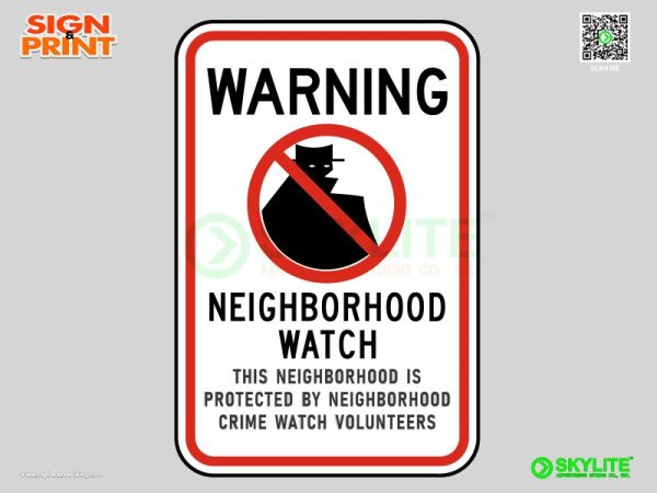 Neighborhood Watch Sign 1