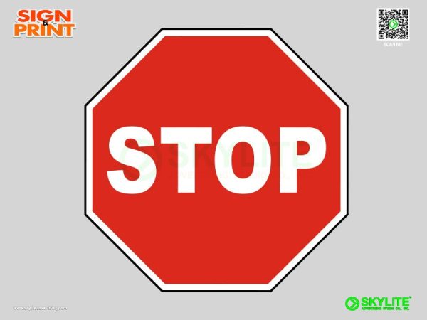 Stop Safety Sign 1